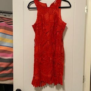 Lovers and friends red dress